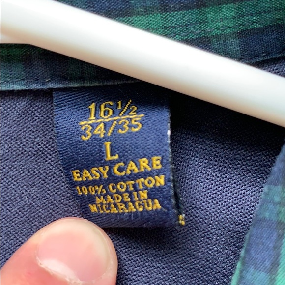 Navy blue button up - Picture 4 of 4